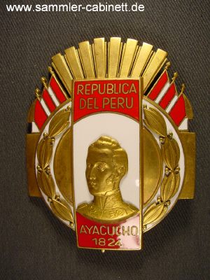 Militärorden von Ayacucho - Großkreuz Set -...