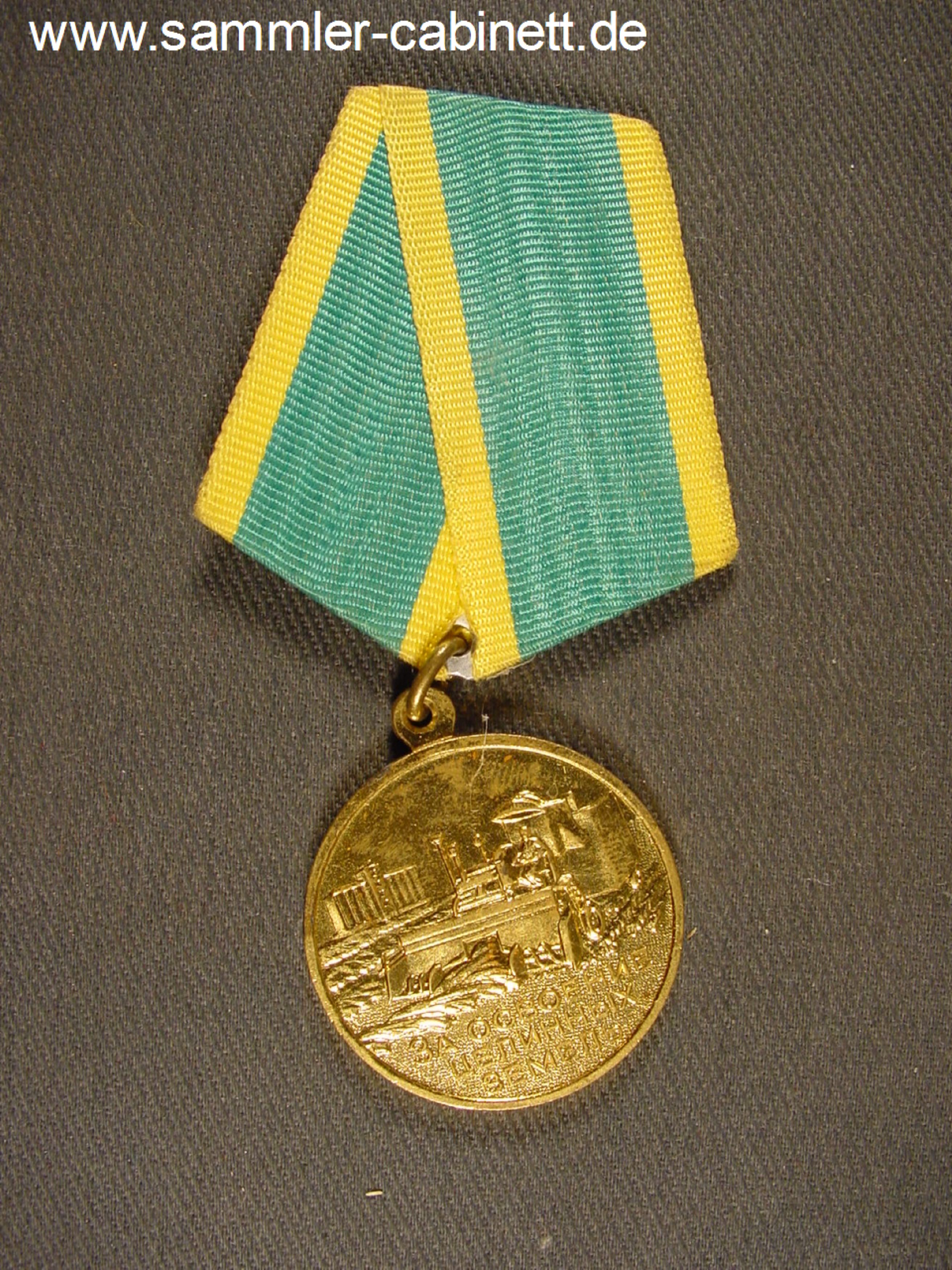 Medaille ' Für die Erschließung von Neuland '...