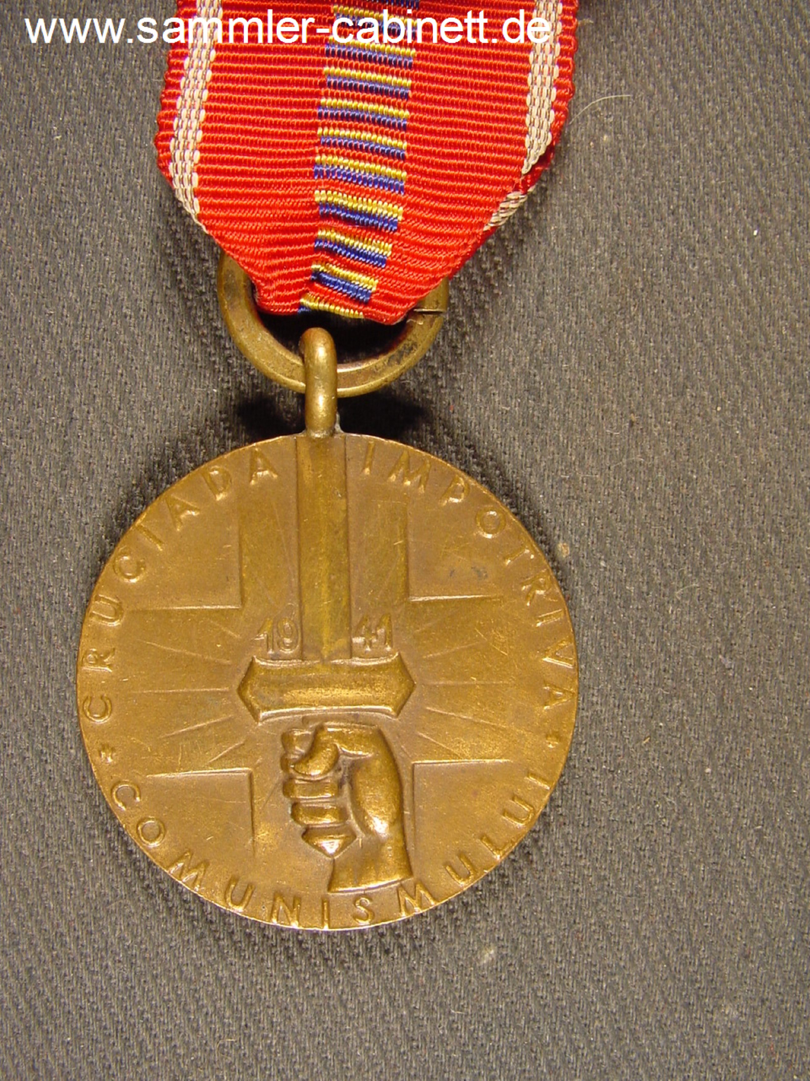 Medaille - Kampf gegen den Kommunismus - 1941 - Bronze,...