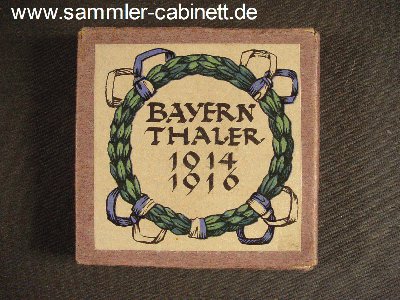 Bayern - Bilder - Taler - silberner Schraubtaler -...