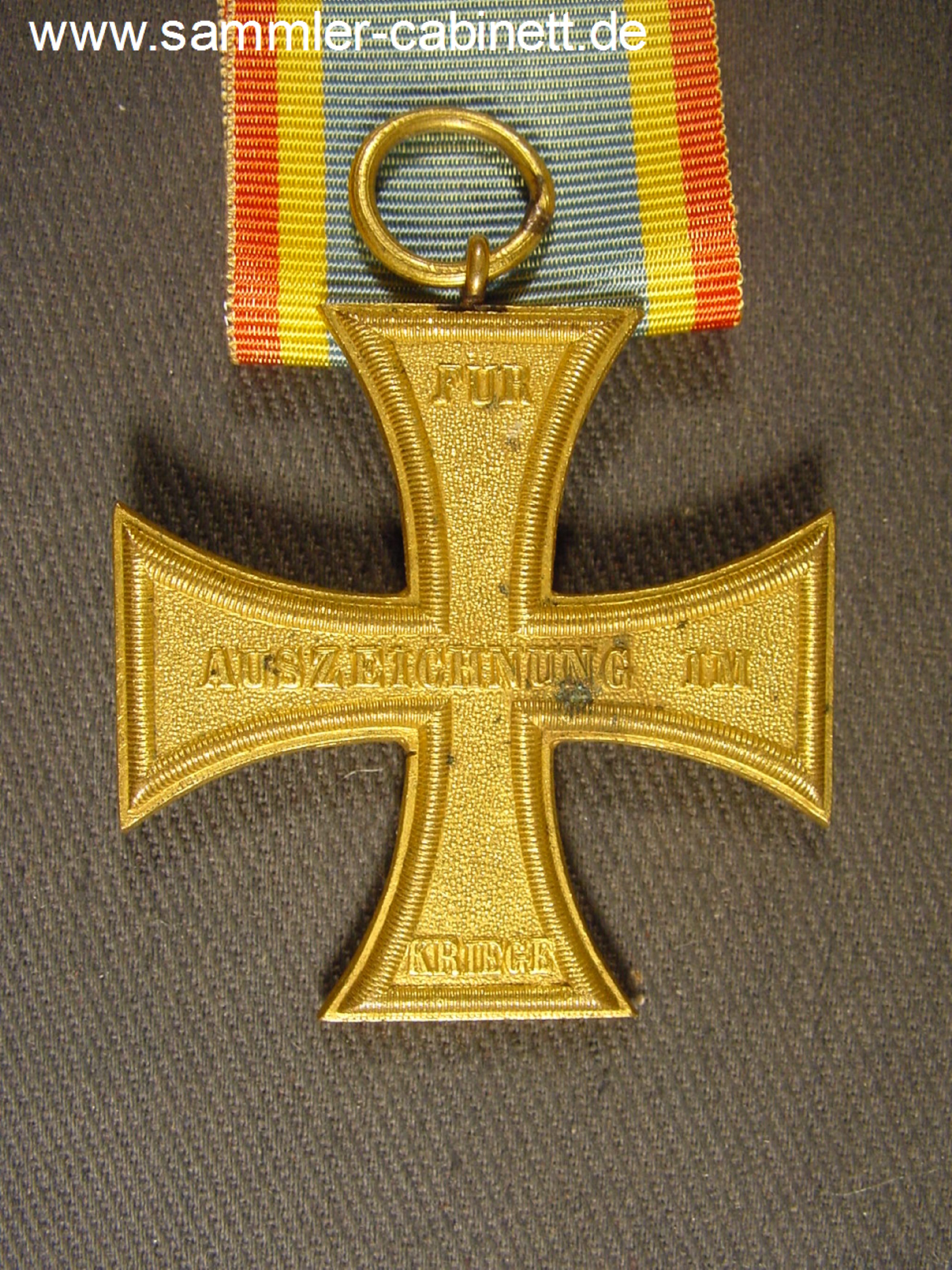 Mlilitärverdienstkreuz 2. Kl. - 1914 - Bronze -...