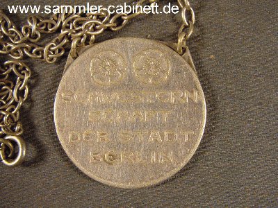 Deutsches Reich - Medaille der Schwesternschaft der Stadt...