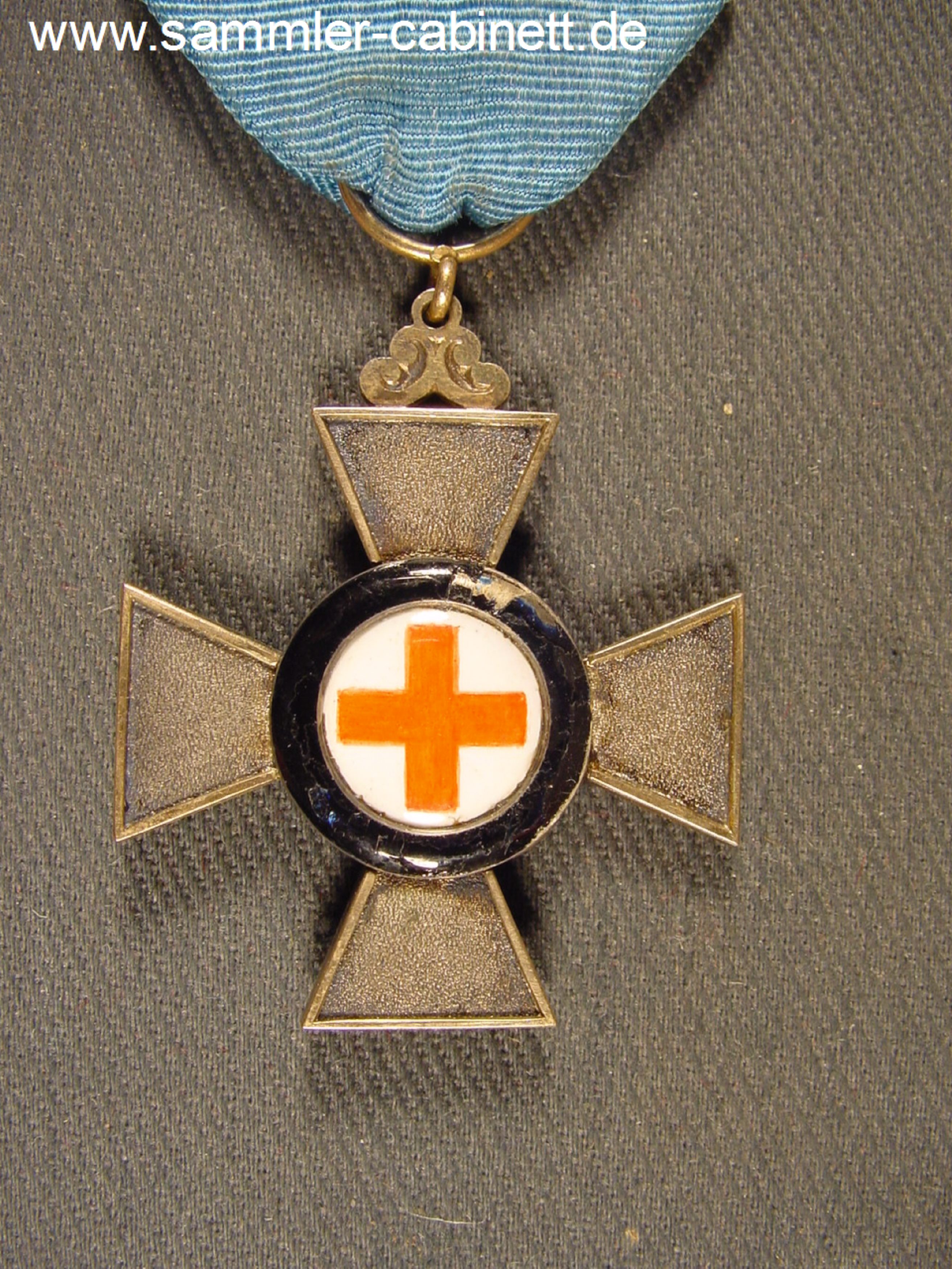 Rot Kreuz - Verdienstkreuz 1870/71 - Silber im GOLD -...