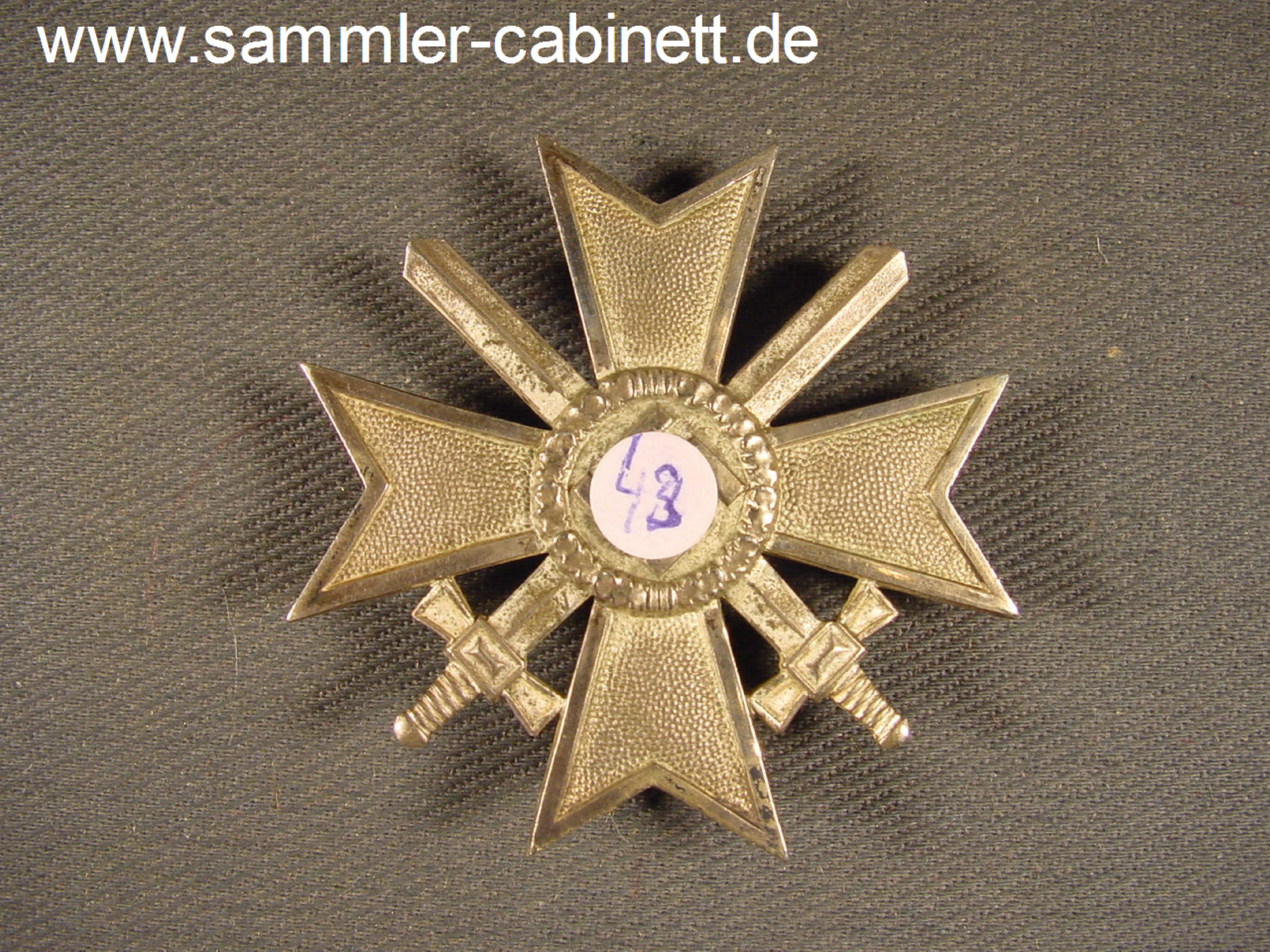 Kriegsverdienstkreuz 1.Klasse mit Schwertern - Buntmetall...