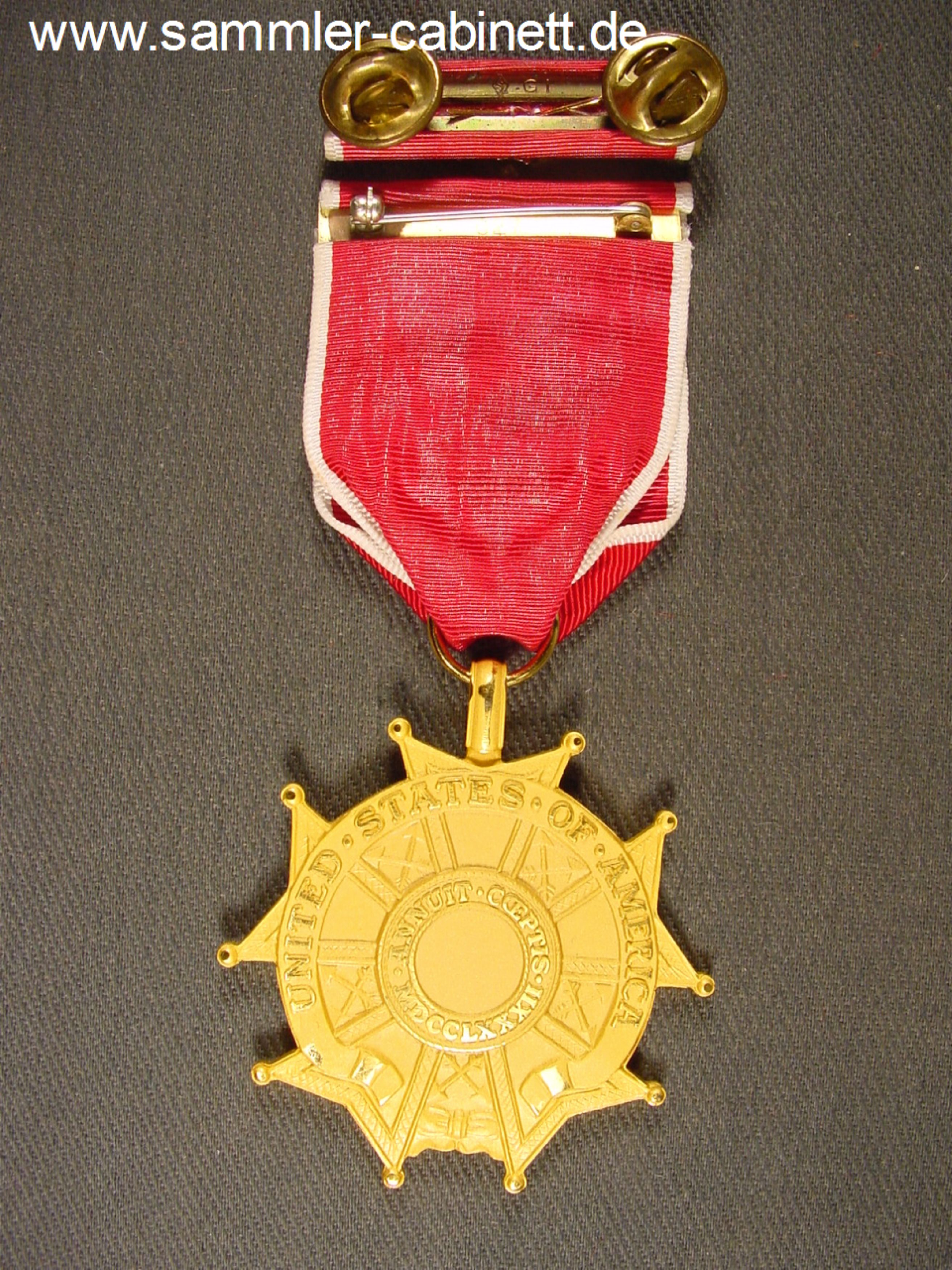 US - Legion of Merit - Offizierskreuz - vergoldet,...