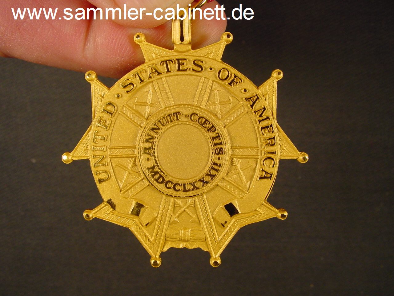 US - Legion of Merit - Offizierskreuz - vergoldet,...