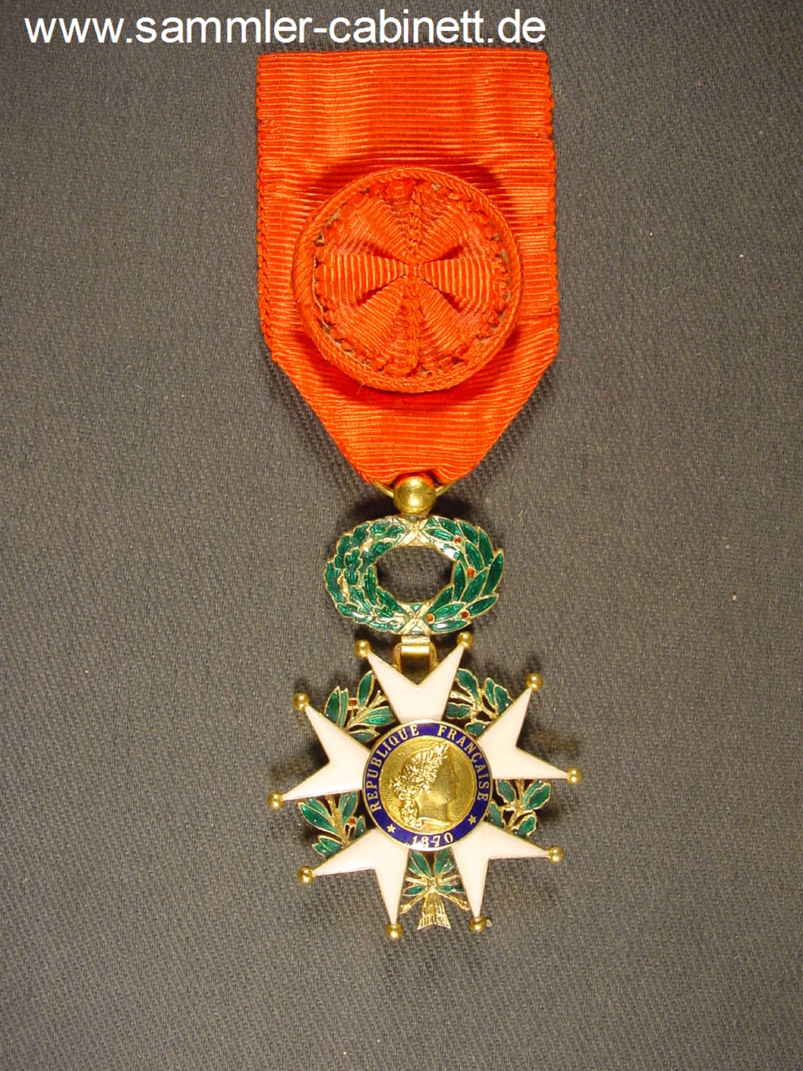 Orden der Ehrenlegion -  Offizierskreuz - mit der...