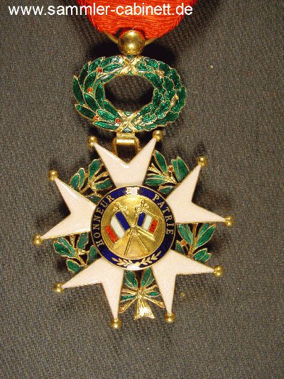 Orden der Ehrenlegion -  Offizierskreuz - mit der...