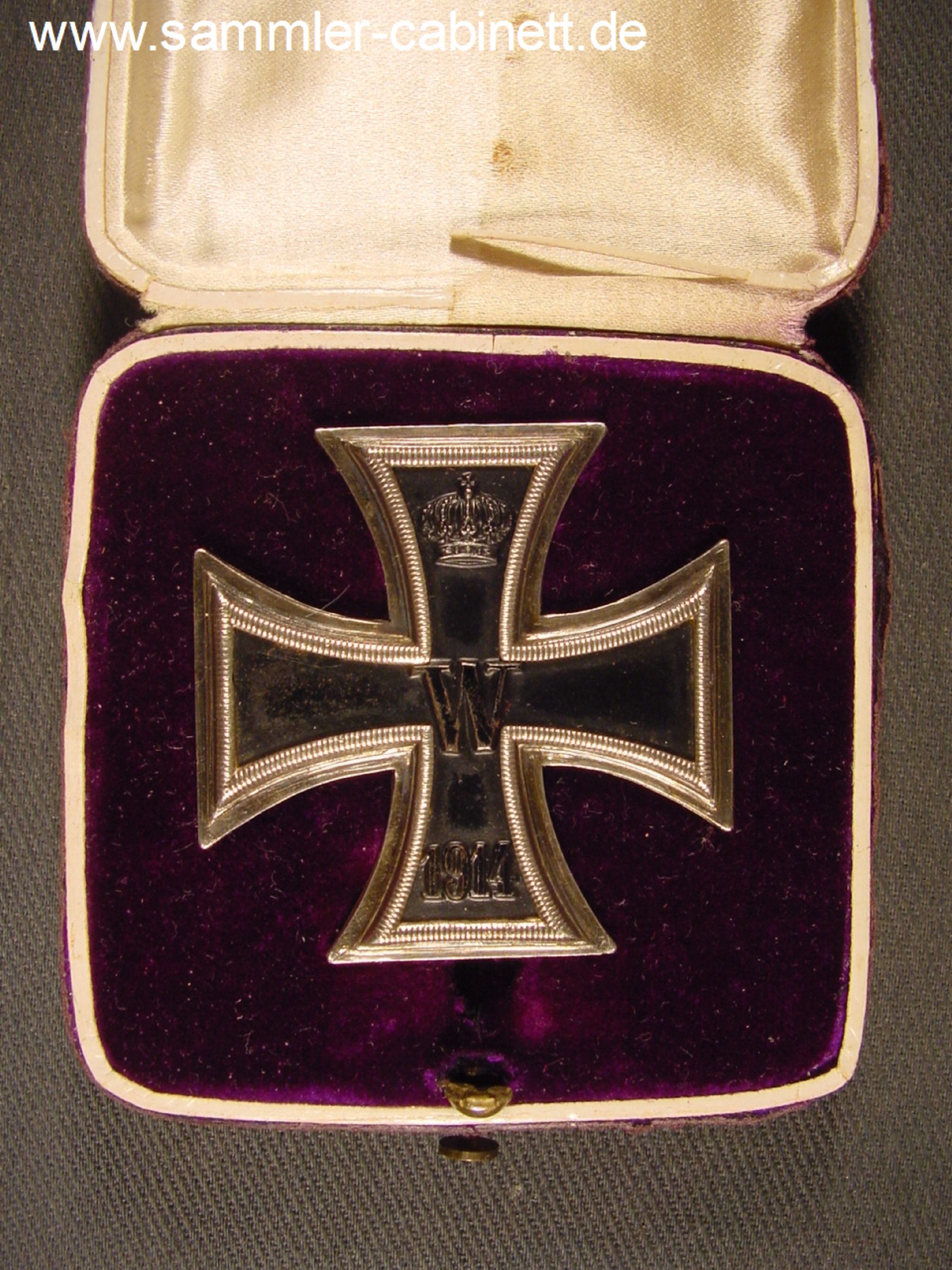 Eisernes Kreuz 1914 - Kreuz der 1. Kl. - Silber - mit...