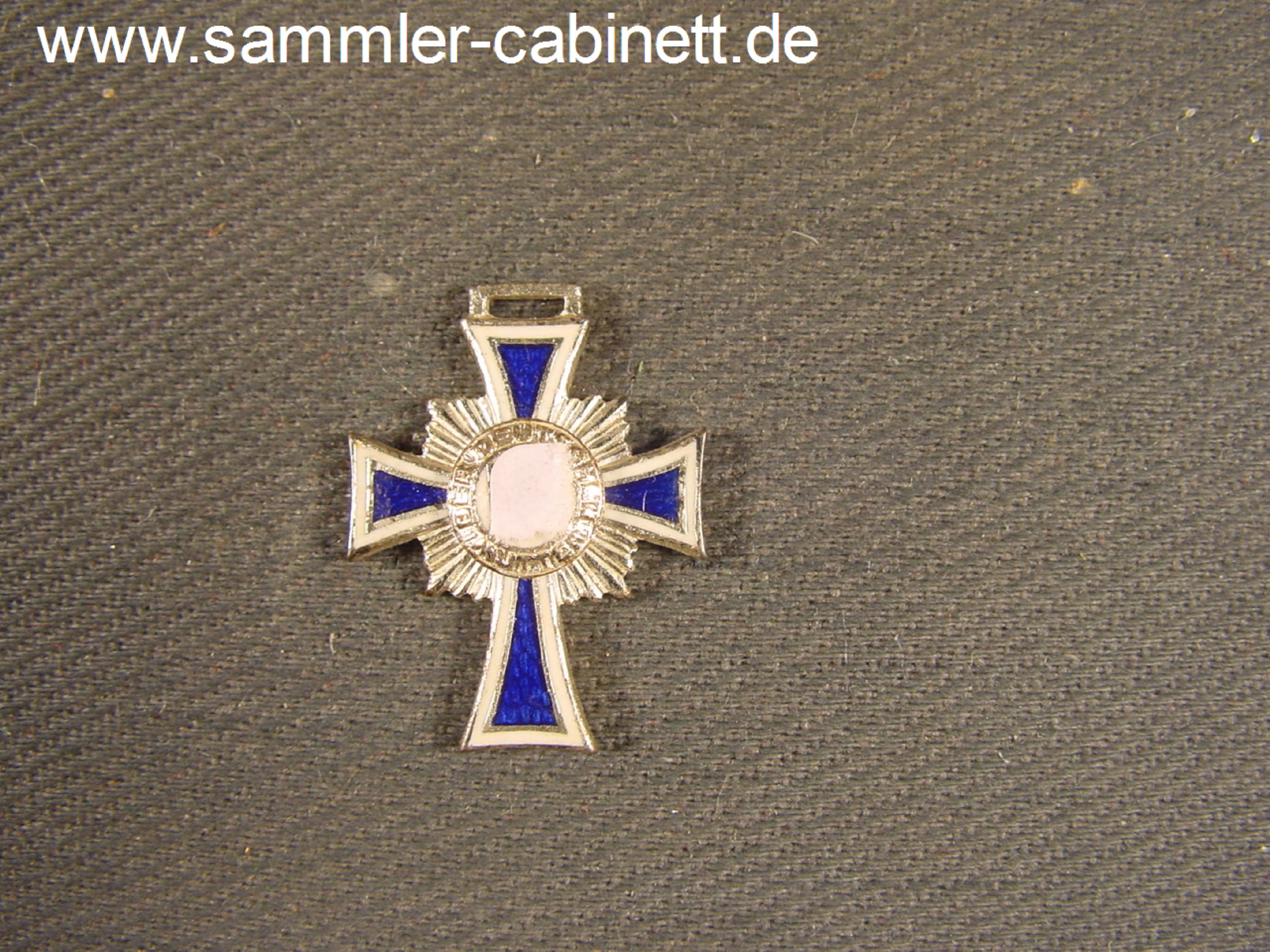 3. Reich - Mutterkreuz in Silber - versilbert,...