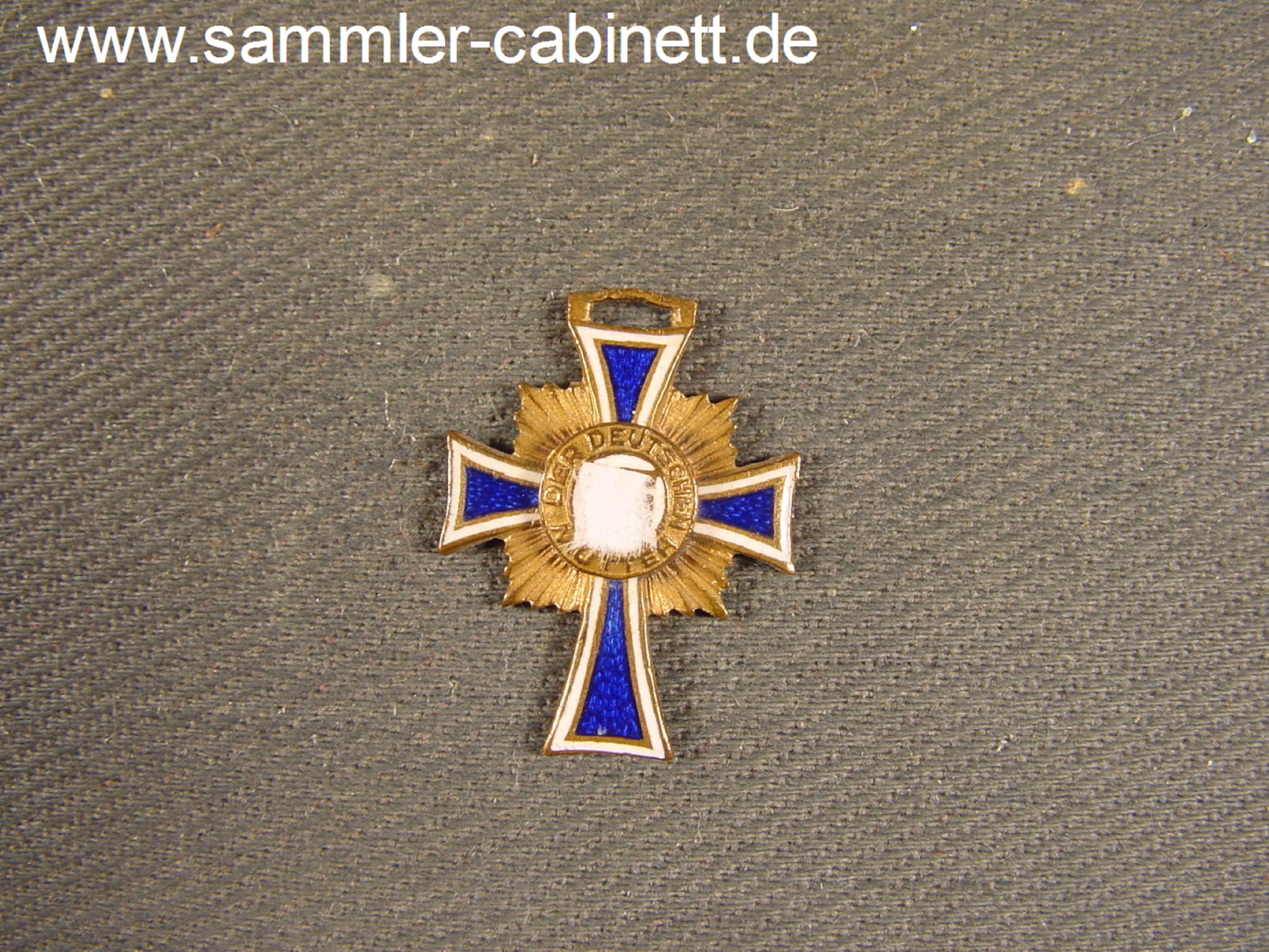 3. Reich - Mutterkreuz in Bronze -bronziert, emailliert,...