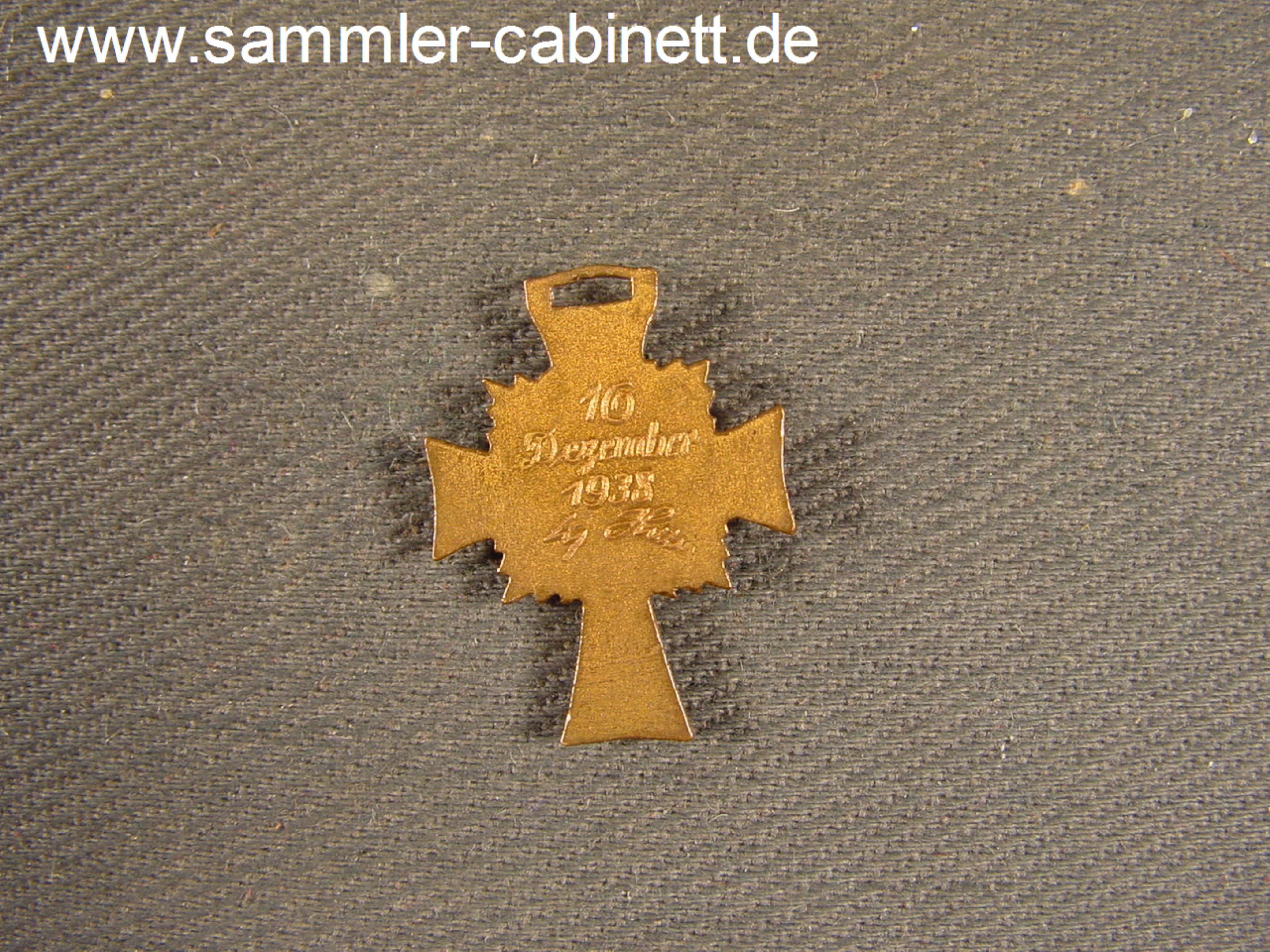 3. Reich - Mutterkreuz in Bronze -bronziert, emailliert,...