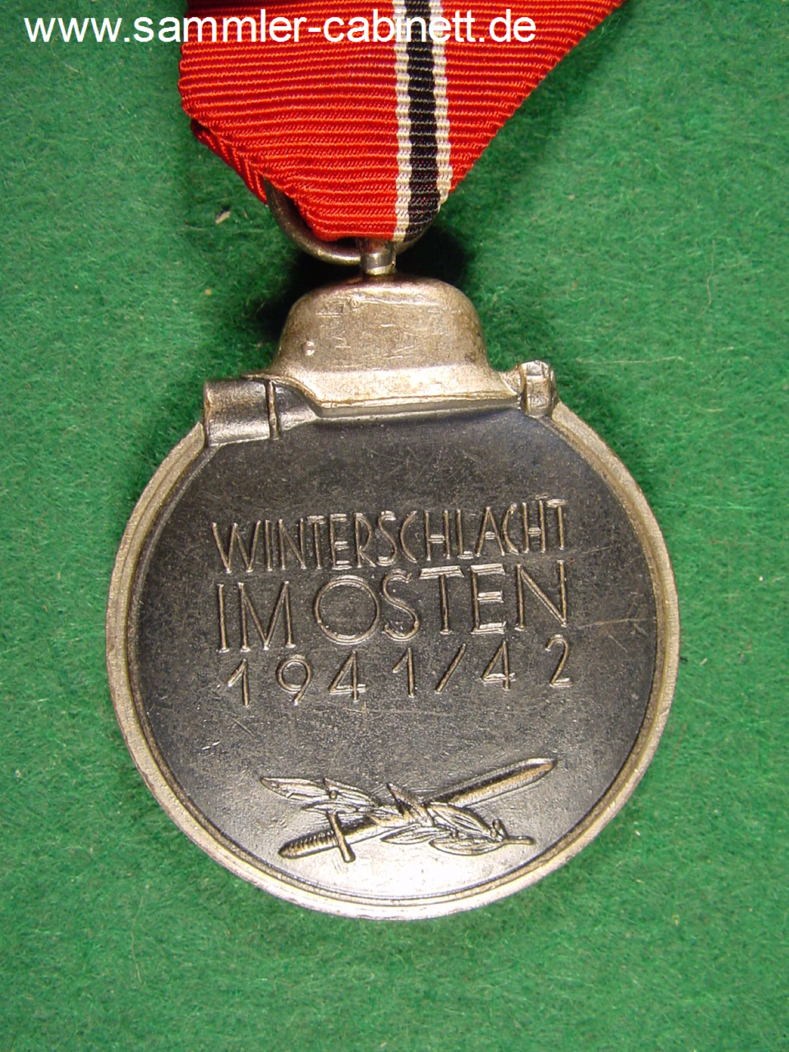 BRD - 3. Reich - Medaille - Winterschlacht im Osten -...