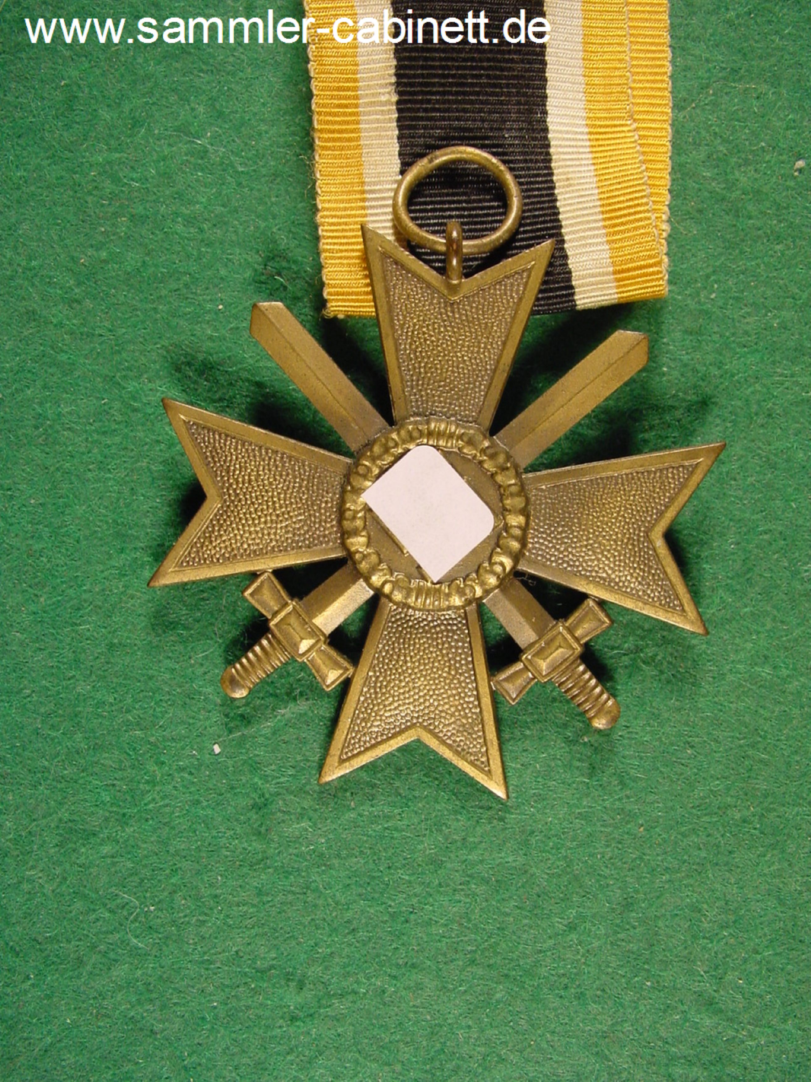Kriegsverdienstkreuz 1939 - Kreuz der 2. Kl. - Bronze,...