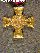 Dienstauszeichnungskreuz für 25 Jahre - Offizier - Bronze - vergoldet, mehrteilige