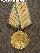 Medaille ' Für die Verteidigung des Kaukasus ' - Bronze, pentagonaler Band-