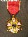 US - Legion of Merit - Ritterkreuz - vergoldet, emailliert, am Band mit