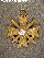 Kriegsverdienstkreuz 2.Klasse mit Schwertern - Buntmetall - bronziert, am