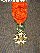 Orden der Ehrenlegion - Offizierskreuz - mit der Jahreszahl ' 1870 ' GOLD -
