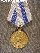 Medaille ' Für die Befreiung Prags ' - Bronze, an pentagonaler Bandspange