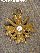 Kriegsverdienstkreuz 2.Klasse mit Schwertern - Buntmetall - bronziert, am
