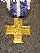 Kriegsverdienstkreuz 2. Kl. - Bronze - vergoldet, am neueren Kämpferband,