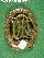 DRL - Sportabzeichen in Bronze - mit HK - bronziert, rückseitig an Nadel, Herst. -
