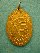 Kyffhäuserkriegsdenkmünze - Bronze - am Band, leicht getragenes Stück aus